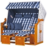 bene living Strandkorb Ostsee Dreisitzer