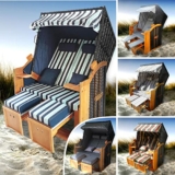 BRAST Strandkorb Deluxe XXL für 2 Personen