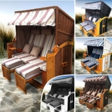 BRAST Strandkorb Ostsee 3-Sitzer XXL